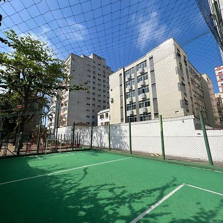 Lindo Apartamento Em Frente A Praia - Santos Apartment Luaran gambar