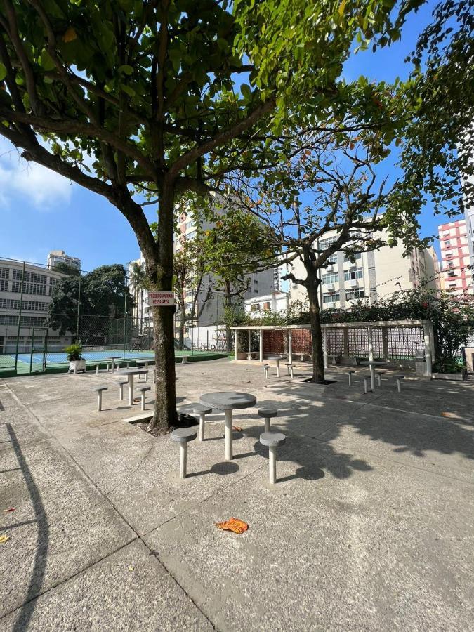 Lindo Apartamento Em Frente A Praia - Santos Apartment Luaran gambar